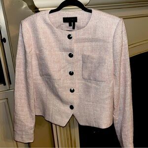 NWT Donna Karan New York size 14 pink women’s blazer